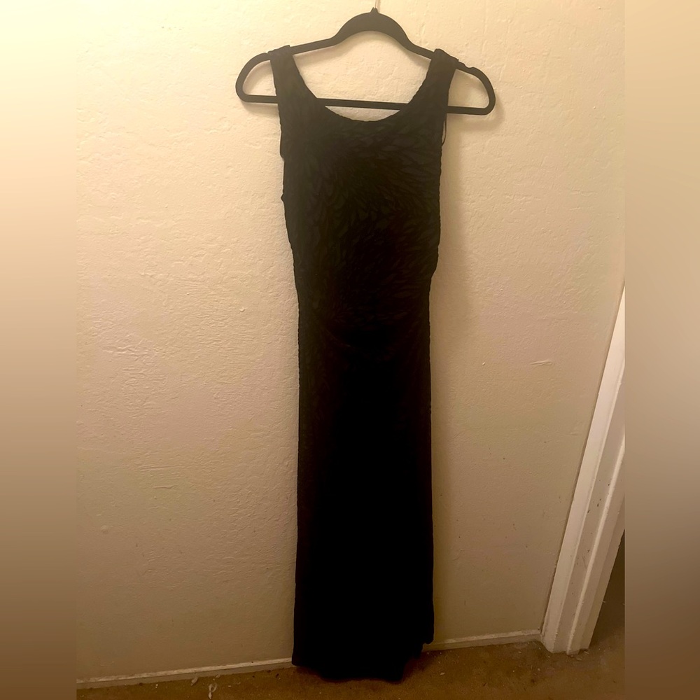 LYMAN by FRANK LYMAN; Velvet Floral Gown [NEVER WORN, NEW w/ TAGS]